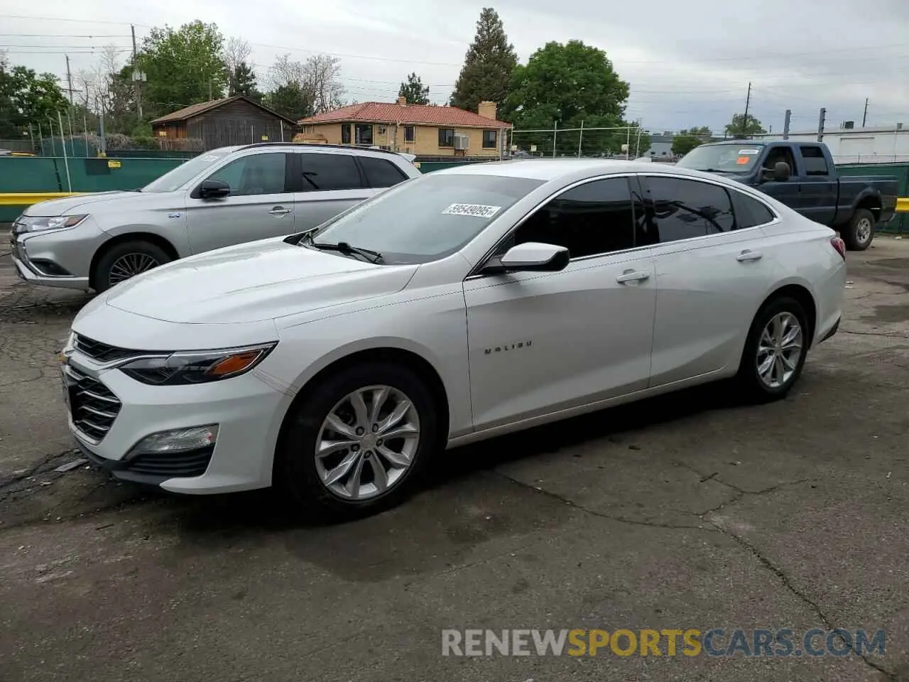 1 Photograph of a damaged car 1G1ZD5ST5LF001252 CHEVROLET MALIBU 2020