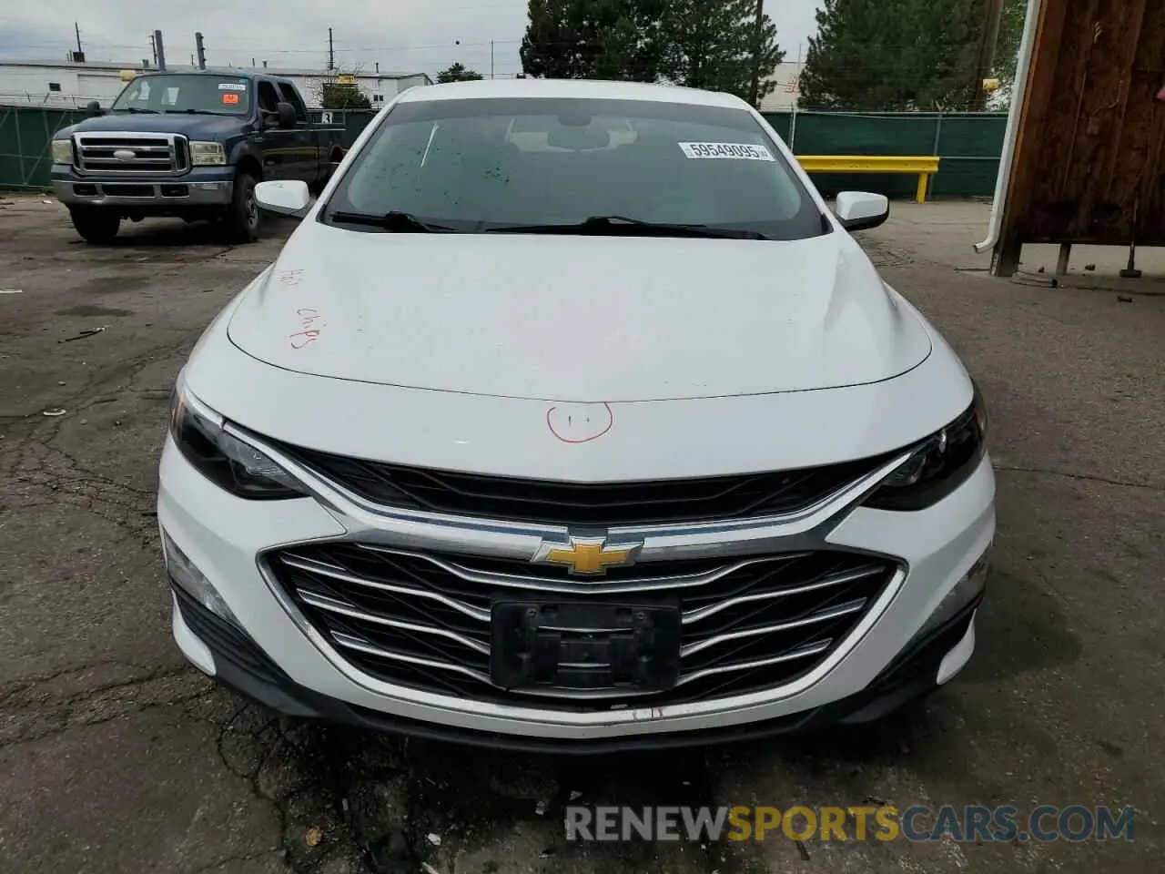 5 Photograph of a damaged car 1G1ZD5ST5LF001252 CHEVROLET MALIBU 2020