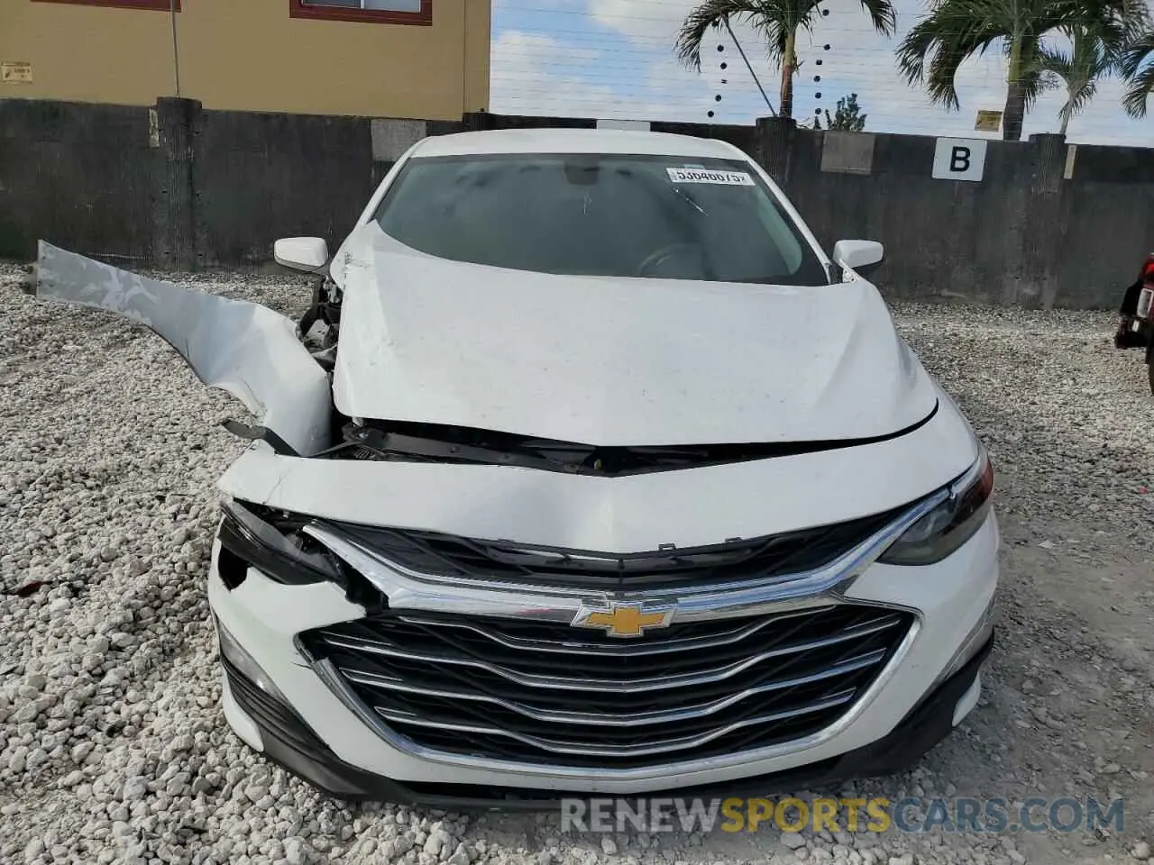 5 Photograph of a damaged car 1G1ZD5ST5LF002580 CHEVROLET MALIBU 2020