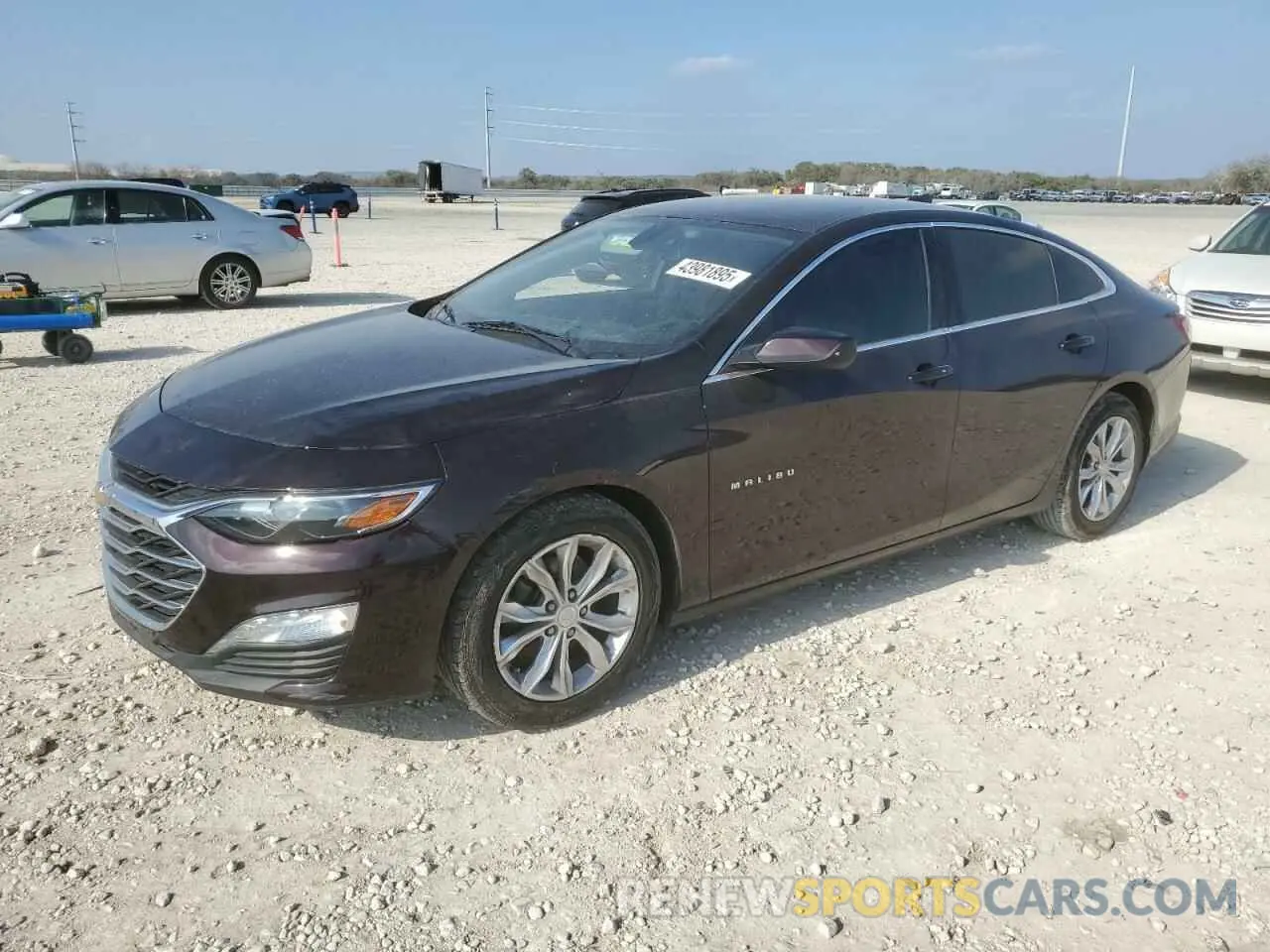 1 Photograph of a damaged car 1G1ZD5ST5LF004362 CHEVROLET MALIBU 2020