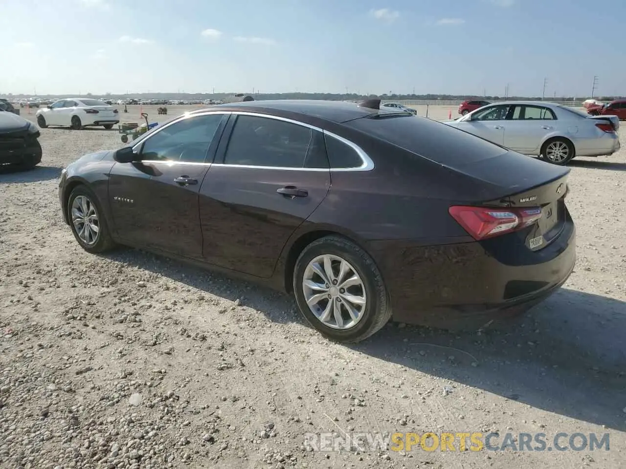 2 Photograph of a damaged car 1G1ZD5ST5LF004362 CHEVROLET MALIBU 2020