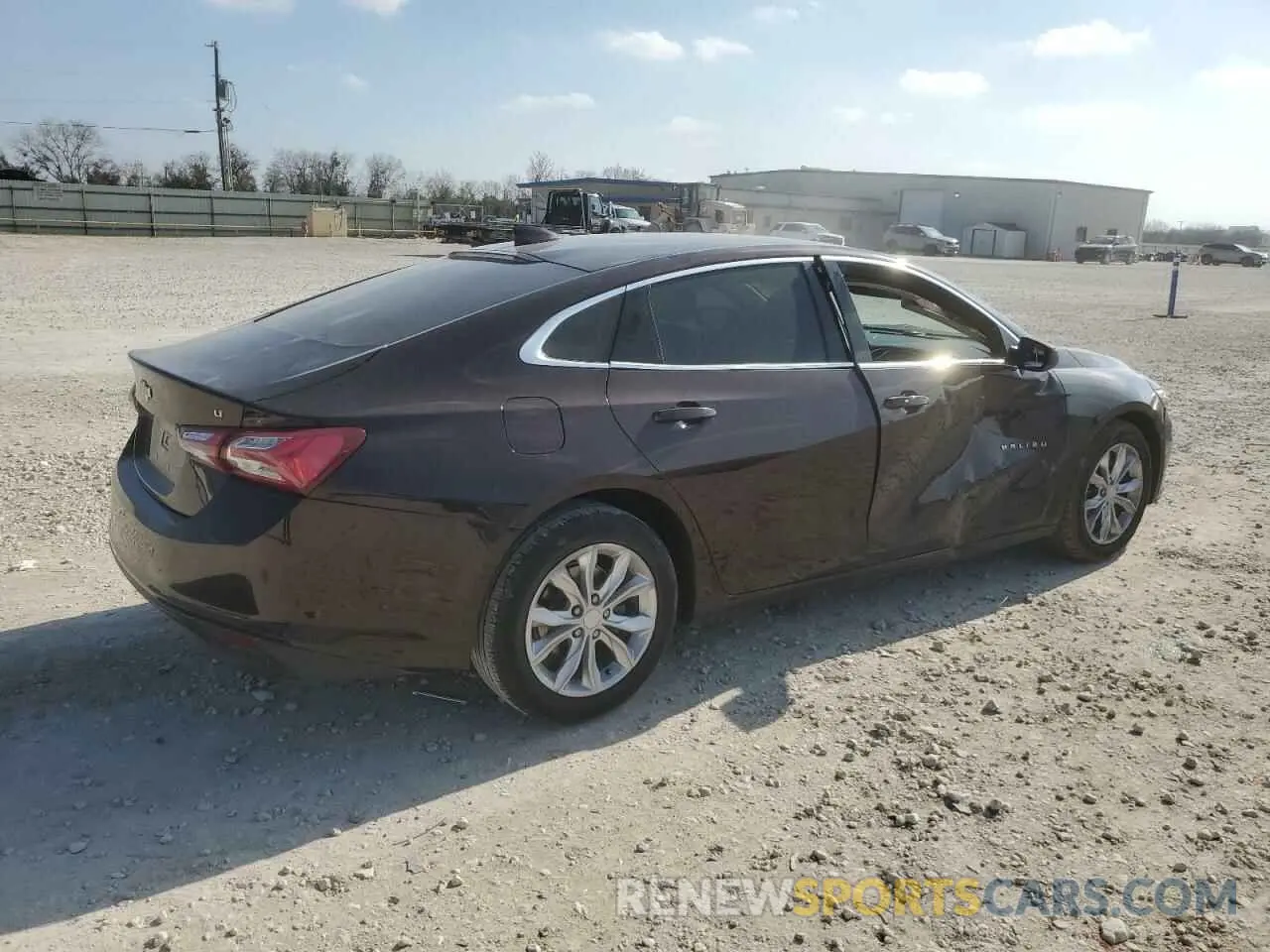 3 Photograph of a damaged car 1G1ZD5ST5LF004362 CHEVROLET MALIBU 2020