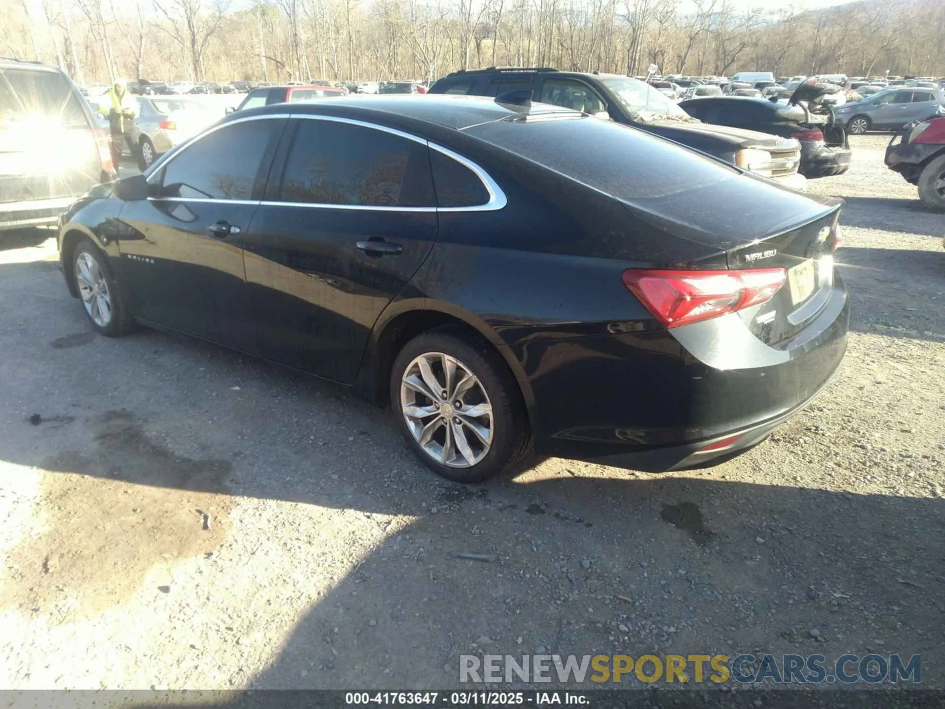 3 Photograph of a damaged car 1G1ZD5ST5LF005768 CHEVROLET MALIBU 2020