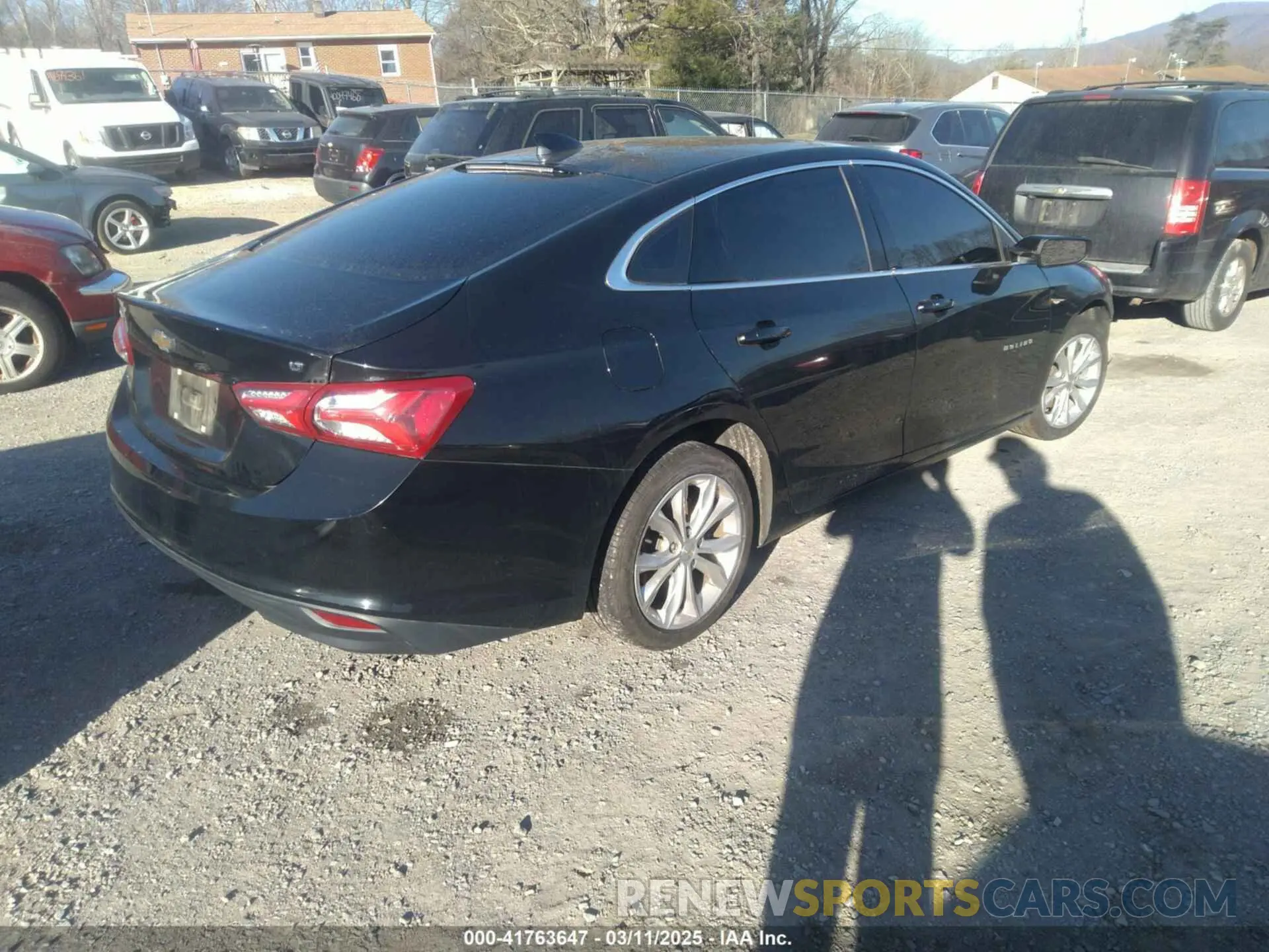 4 Photograph of a damaged car 1G1ZD5ST5LF005768 CHEVROLET MALIBU 2020