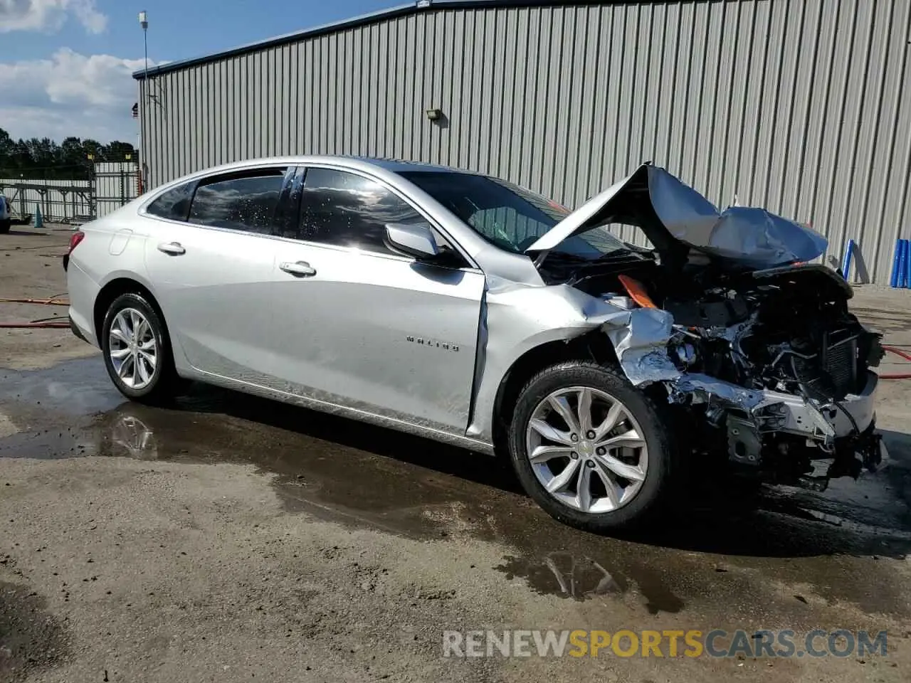 4 Photograph of a damaged car 1G1ZD5ST5LF009464 CHEVROLET MALIBU 2020