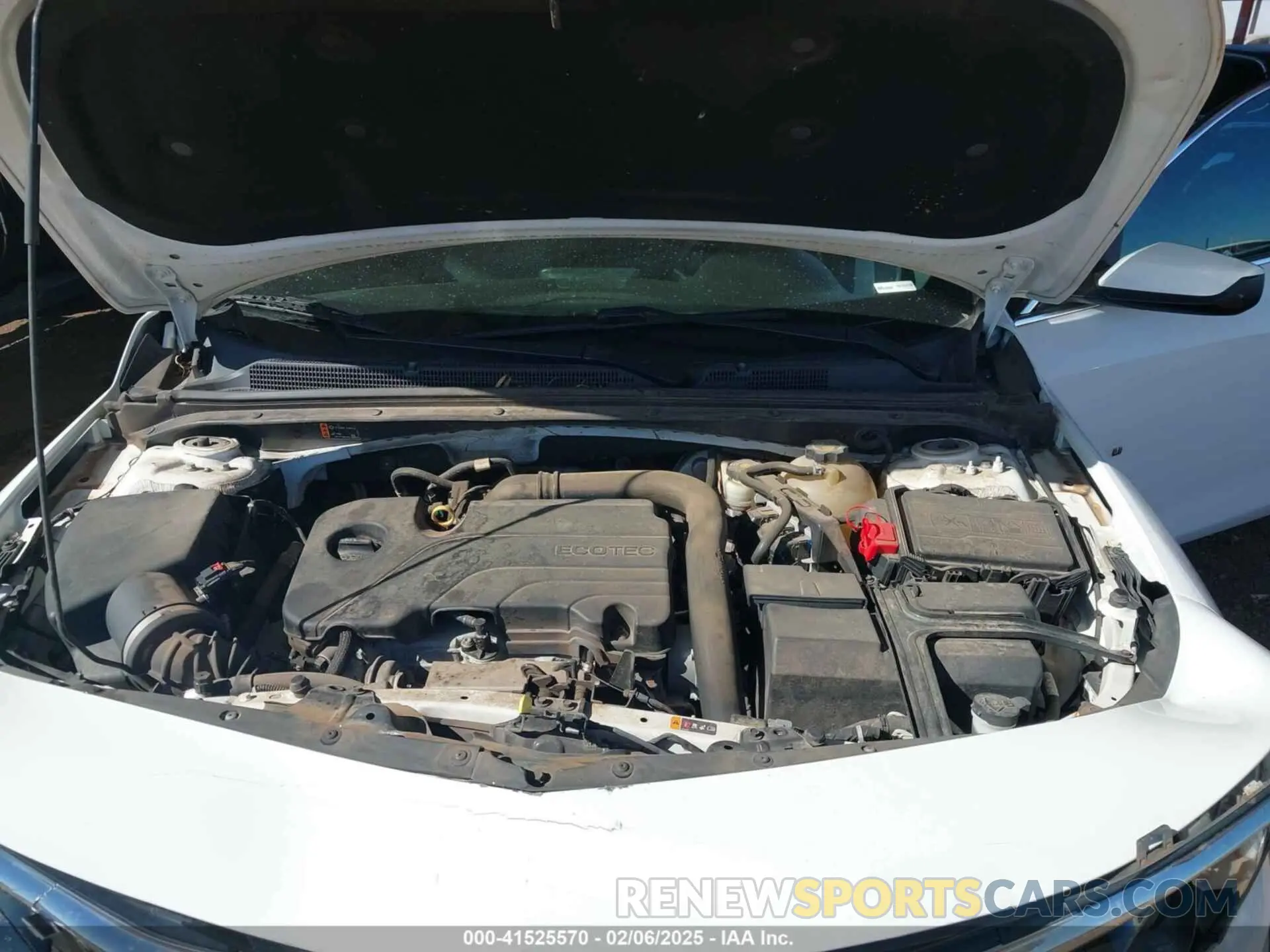 10 Photograph of a damaged car 1G1ZD5ST5LF031836 CHEVROLET MALIBU 2020