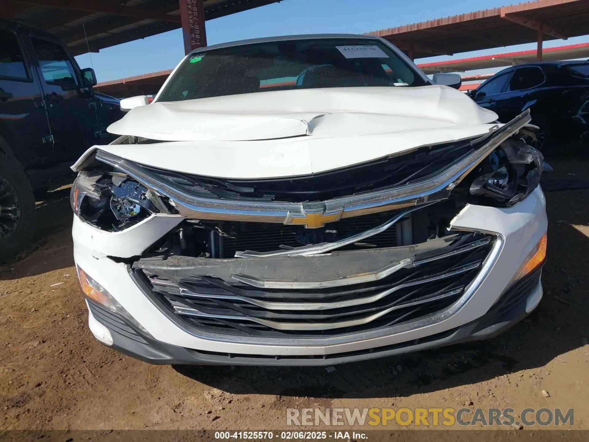 13 Photograph of a damaged car 1G1ZD5ST5LF031836 CHEVROLET MALIBU 2020