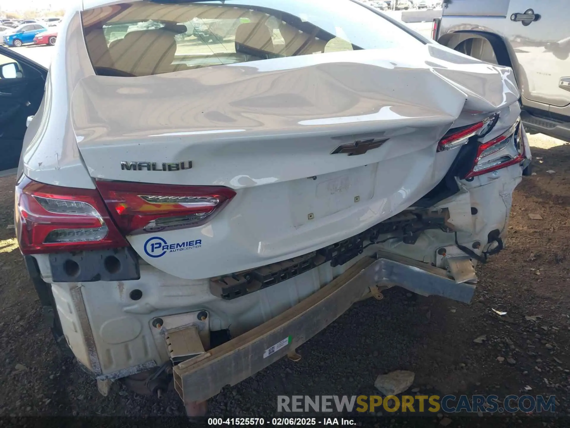 6 Photograph of a damaged car 1G1ZD5ST5LF031836 CHEVROLET MALIBU 2020