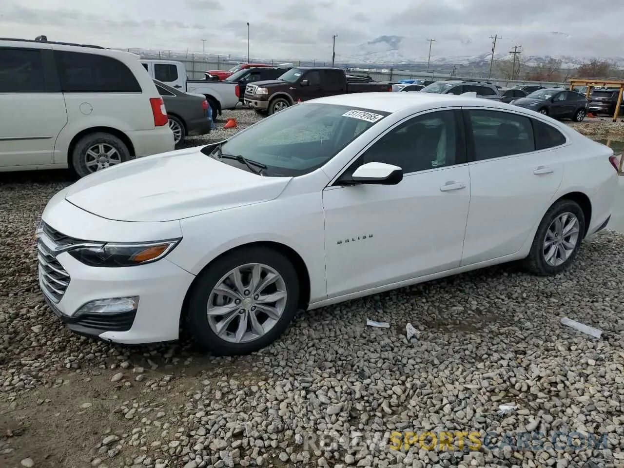 1 Photograph of a damaged car 1G1ZD5ST5LF037913 CHEVROLET MALIBU 2020