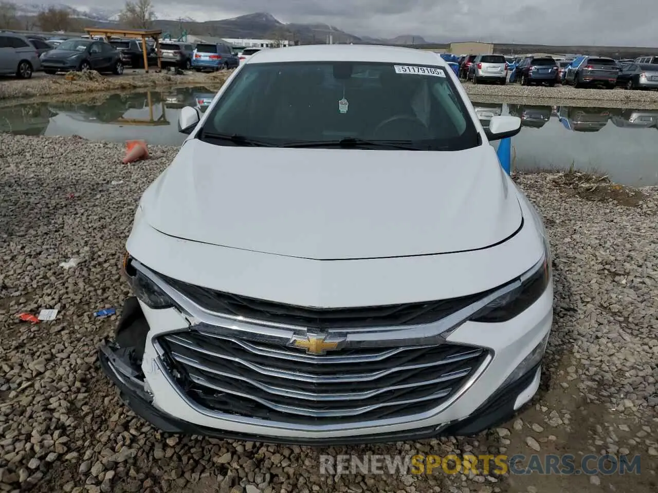 5 Photograph of a damaged car 1G1ZD5ST5LF037913 CHEVROLET MALIBU 2020
