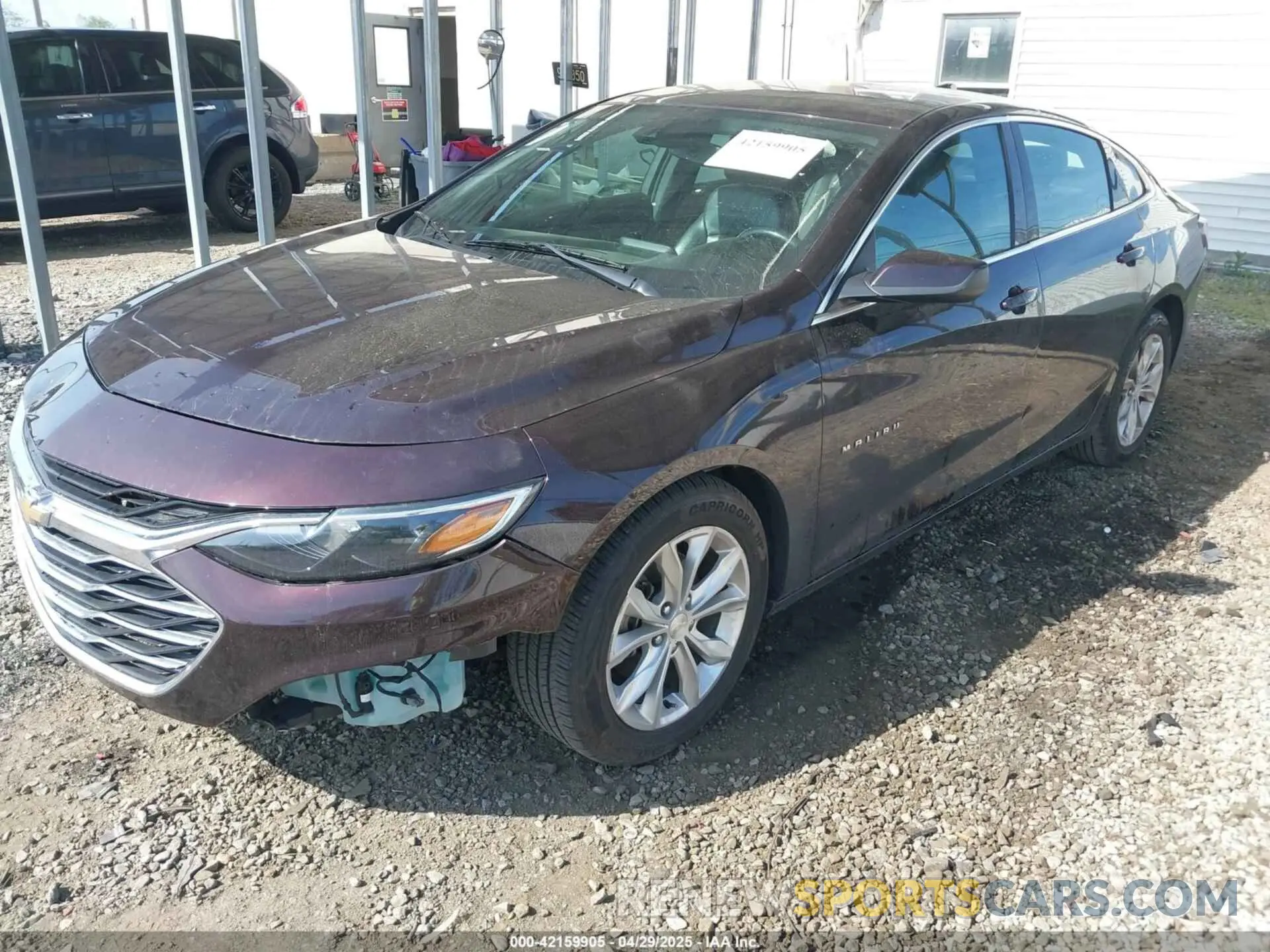 2 Photograph of a damaged car 1G1ZD5ST5LF043923 CHEVROLET MALIBU 2020