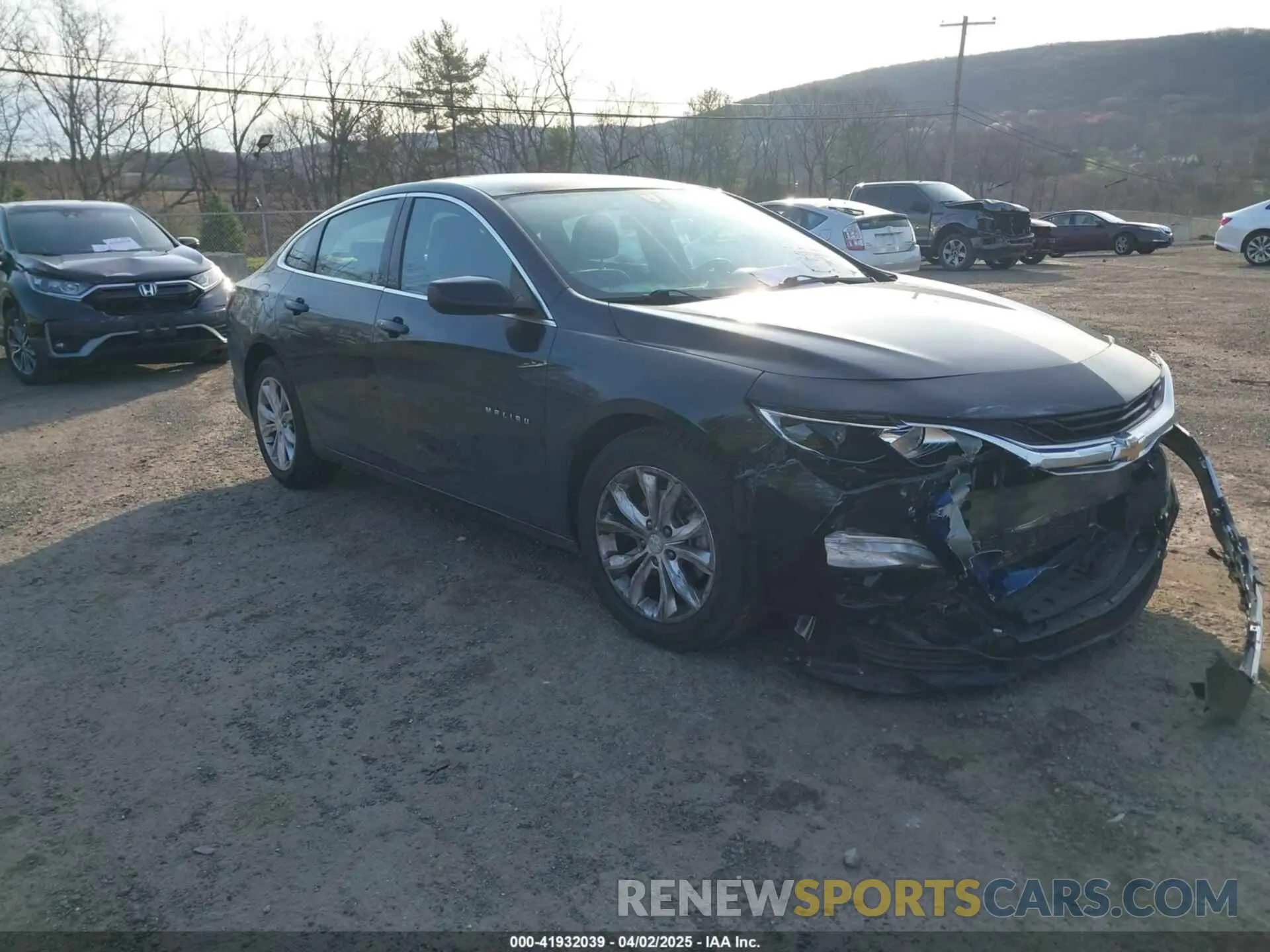 1 Photograph of a damaged car 1G1ZD5ST5LF051844 CHEVROLET MALIBU 2020