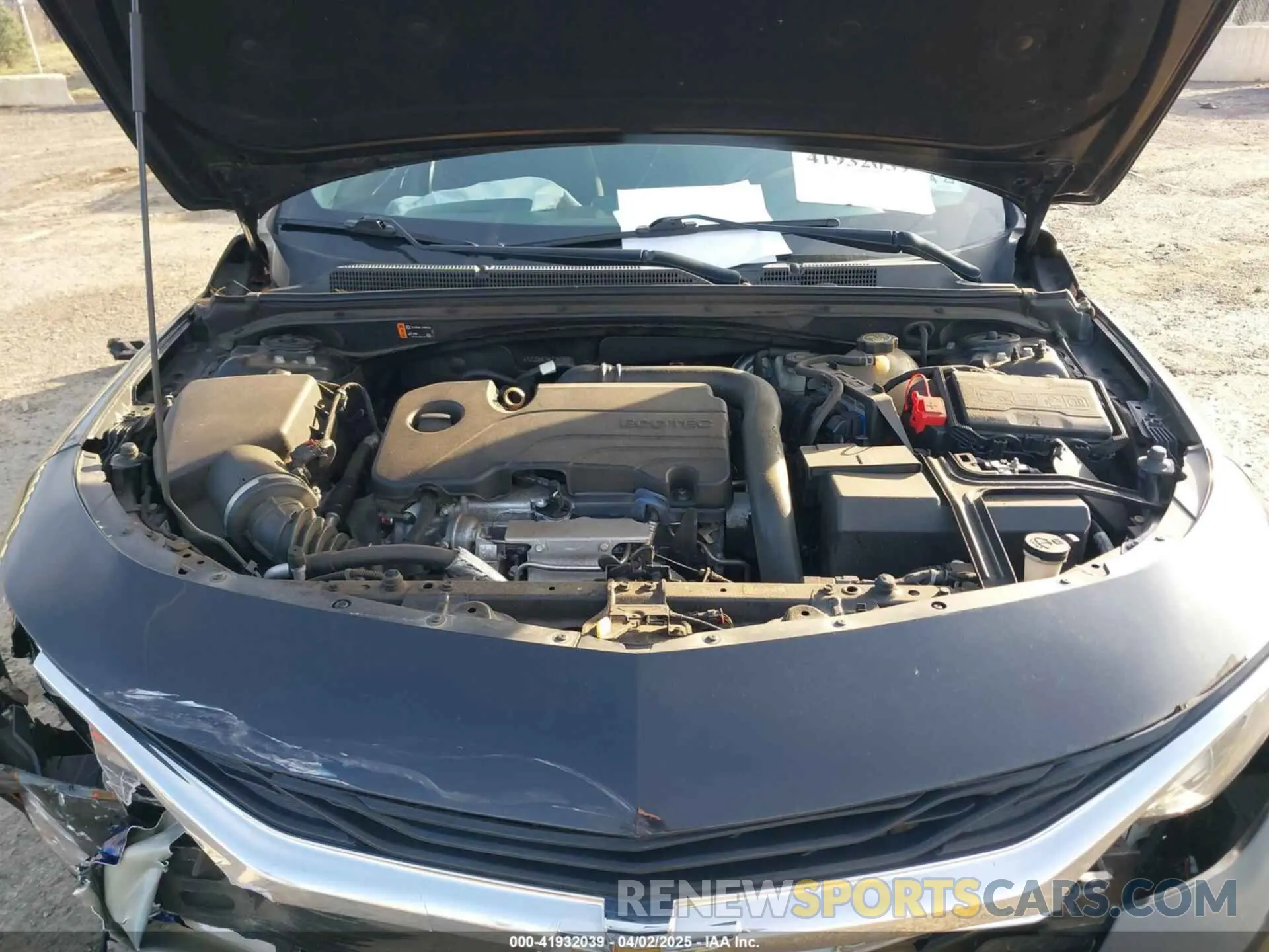 10 Photograph of a damaged car 1G1ZD5ST5LF051844 CHEVROLET MALIBU 2020