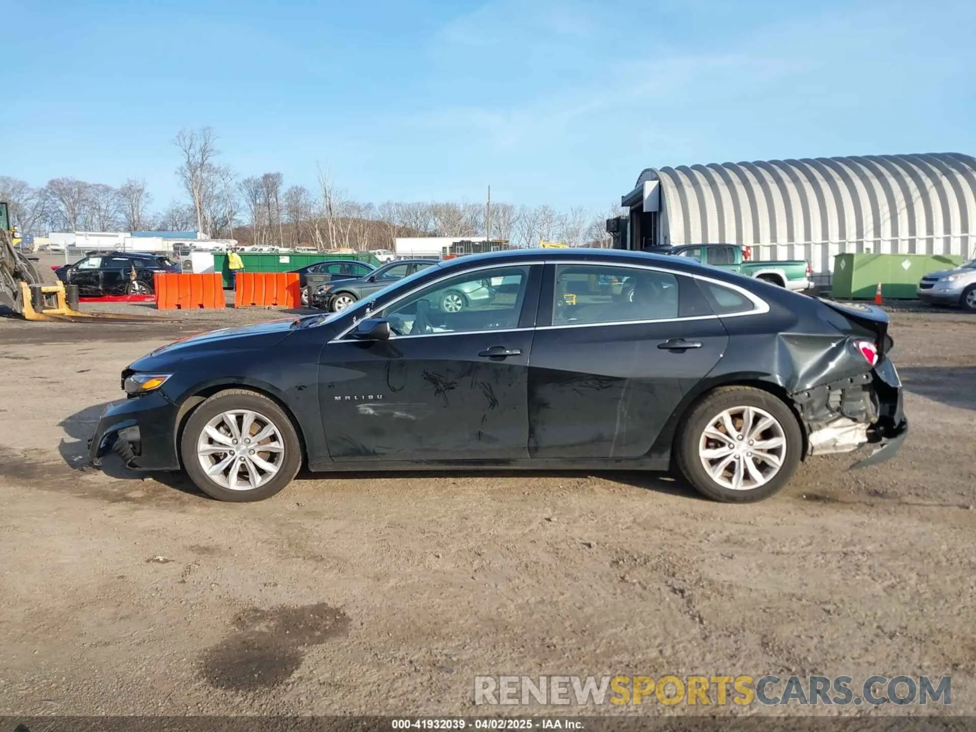 14 Photograph of a damaged car 1G1ZD5ST5LF051844 CHEVROLET MALIBU 2020