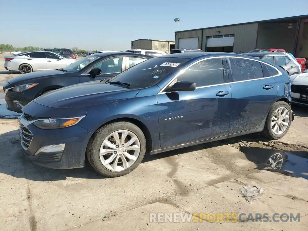 1 Photograph of a damaged car 1G1ZD5ST5LF052718 CHEVROLET MALIBU 2020