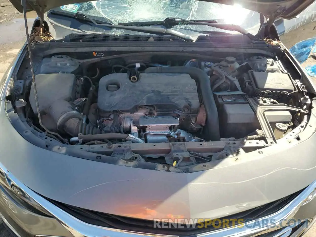 11 Photograph of a damaged car 1G1ZD5ST5LF053982 CHEVROLET MALIBU 2020