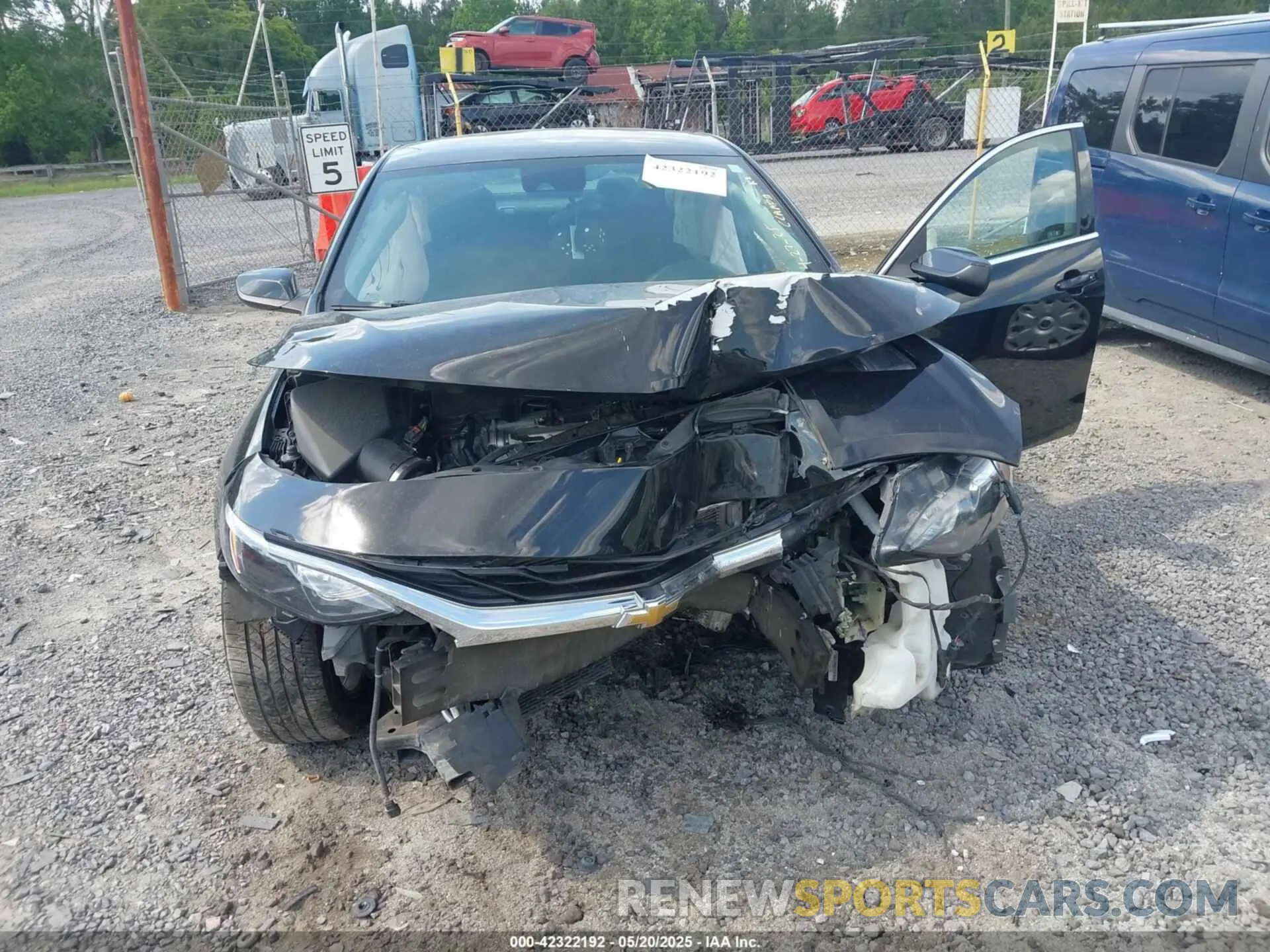 6 Photograph of a damaged car 1G1ZD5ST5LF055814 CHEVROLET MALIBU 2020