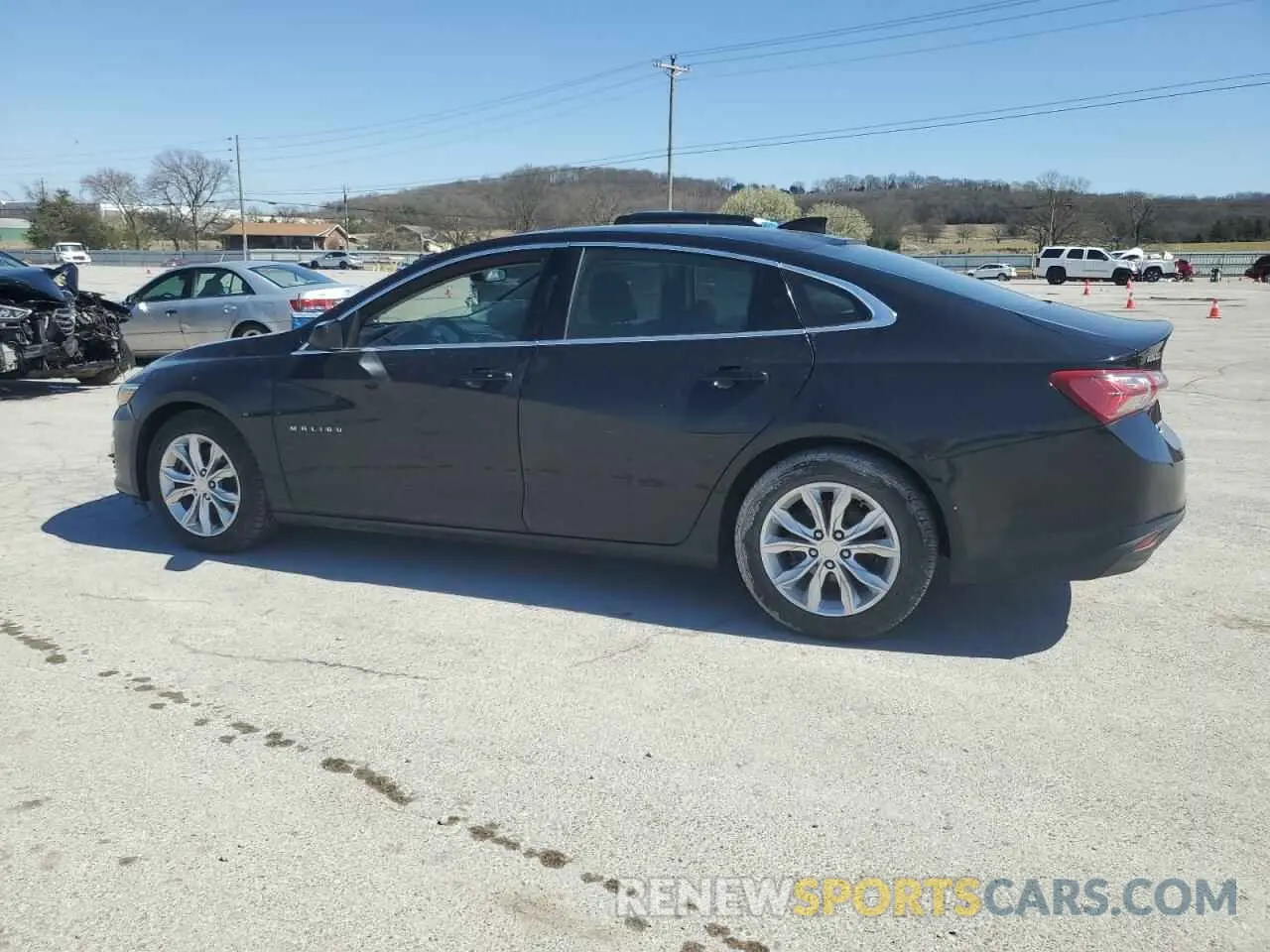 2 Photograph of a damaged car 1G1ZD5ST5LF061371 CHEVROLET MALIBU 2020