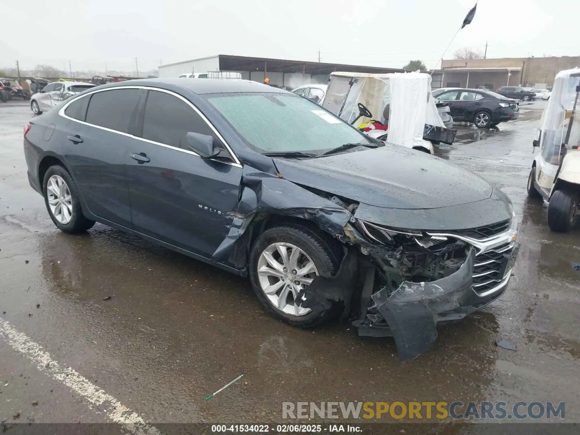 1 Photograph of a damaged car 1G1ZD5ST5LF072404 CHEVROLET MALIBU 2020