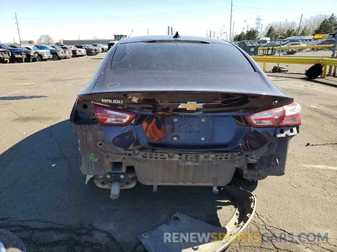 6 Photograph of a damaged car 1G1ZD5ST5LF073259 CHEVROLET MALIBU 2020