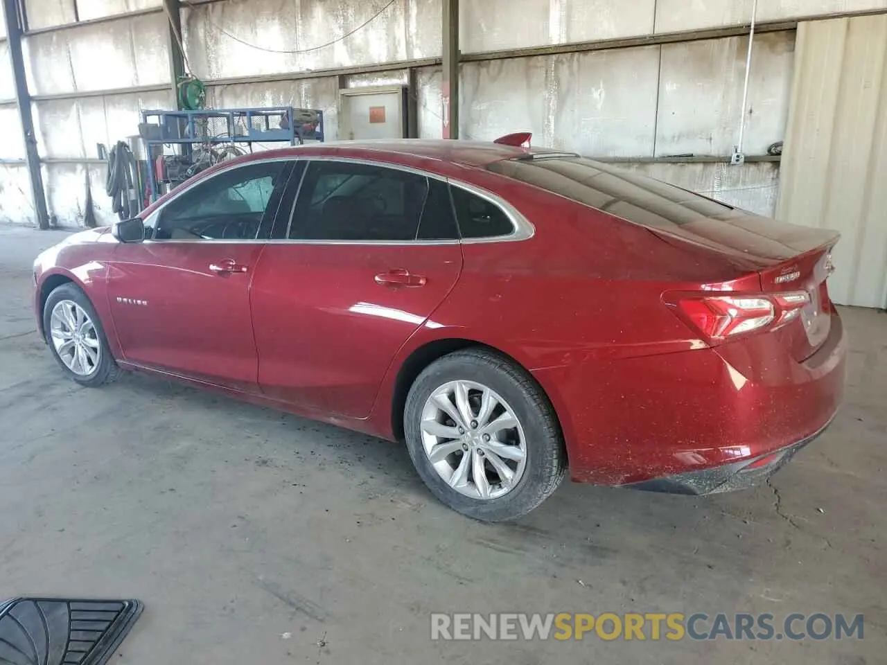 2 Photograph of a damaged car 1G1ZD5ST5LF079384 CHEVROLET MALIBU 2020