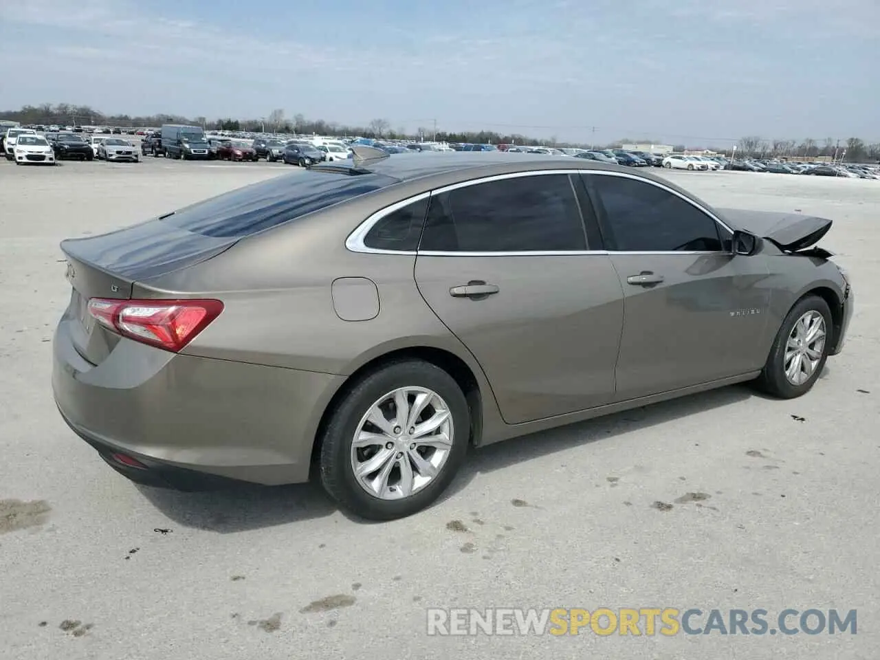 3 Photograph of a damaged car 1G1ZD5ST5LF081328 CHEVROLET MALIBU 2020