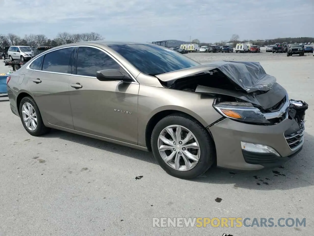 4 Photograph of a damaged car 1G1ZD5ST5LF081328 CHEVROLET MALIBU 2020