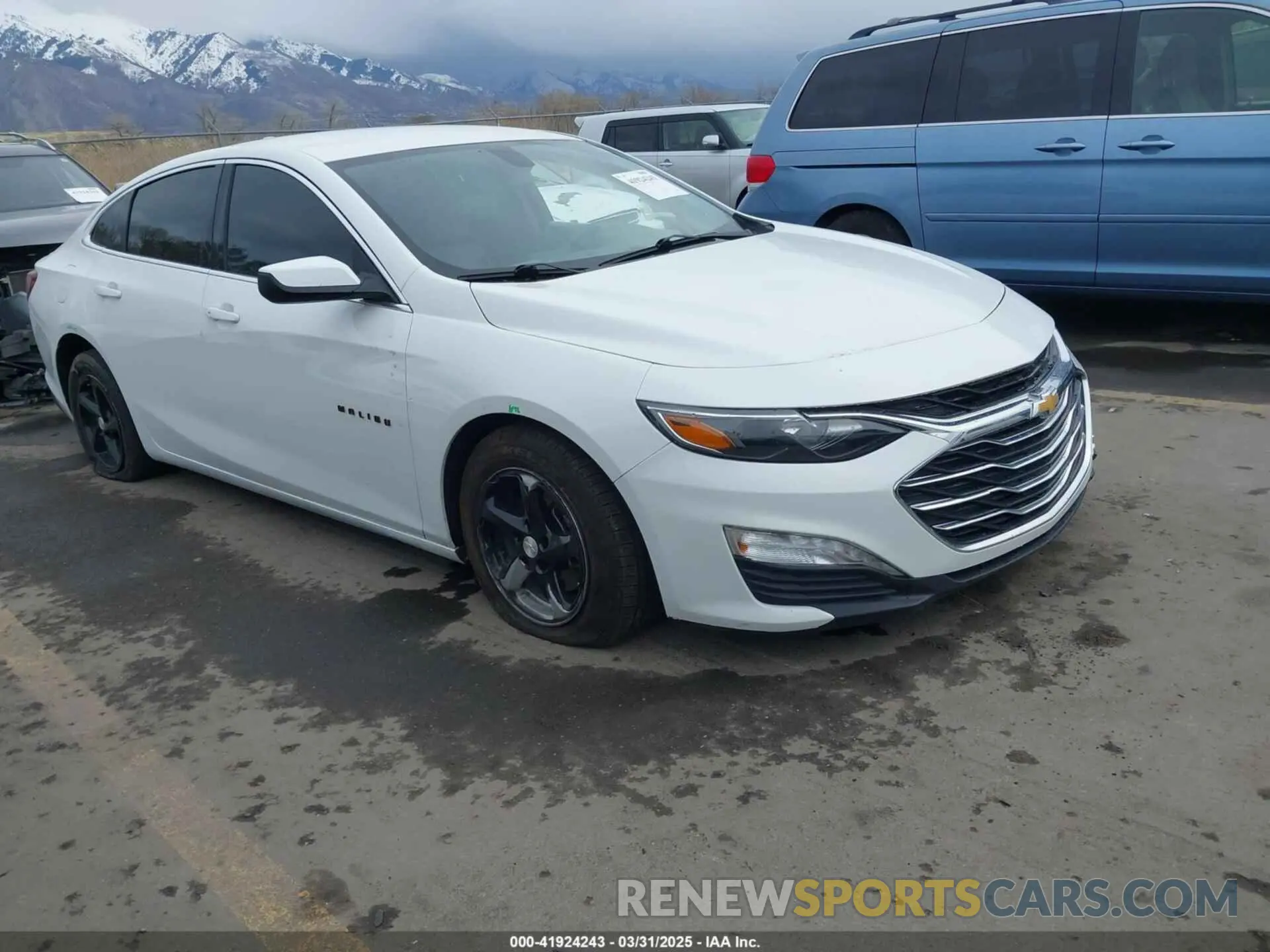 1 Photograph of a damaged car 1G1ZD5ST5LF090918 CHEVROLET MALIBU 2020