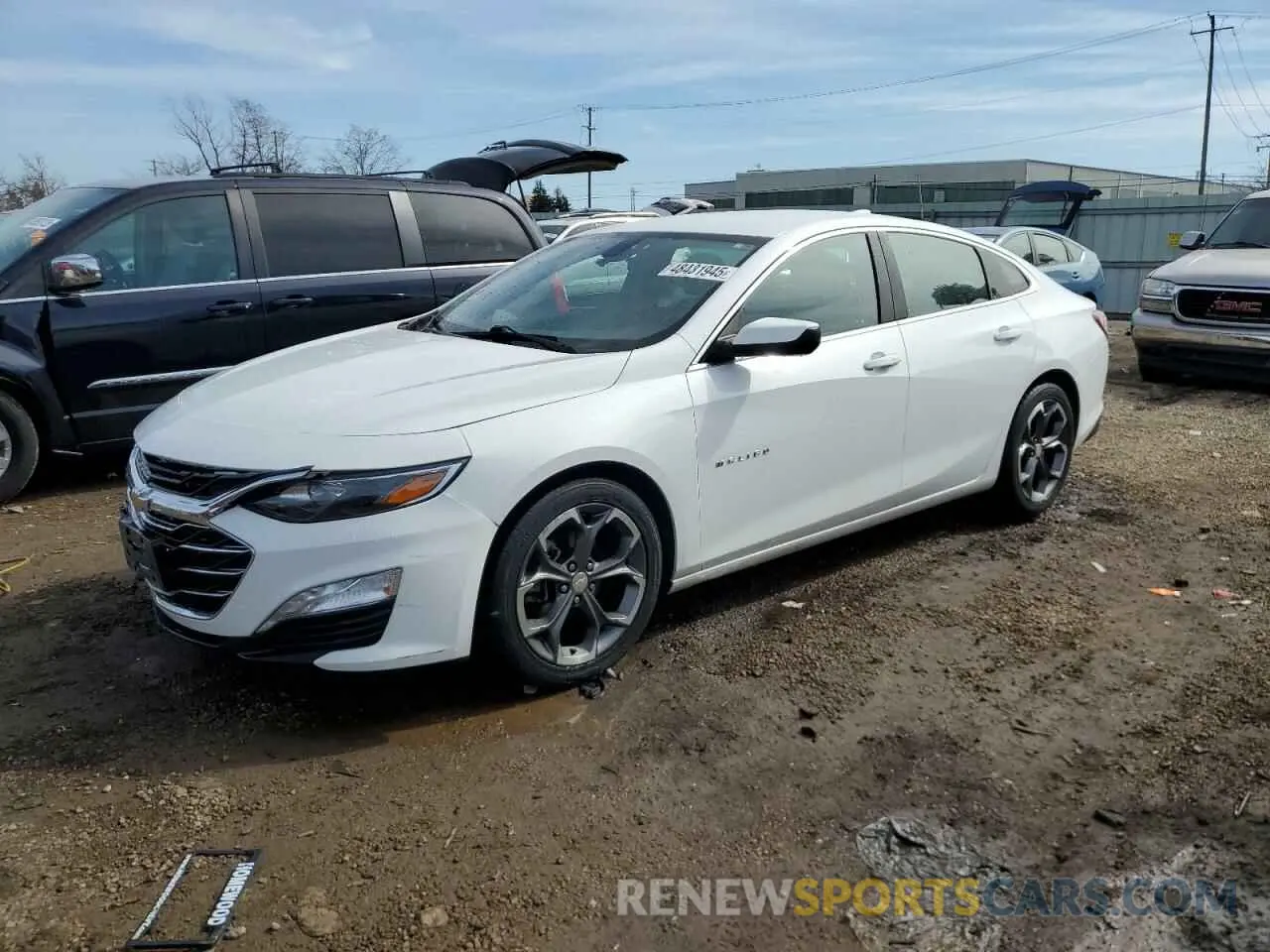 1 Photograph of a damaged car 1G1ZD5ST5LF102291 CHEVROLET MALIBU 2020