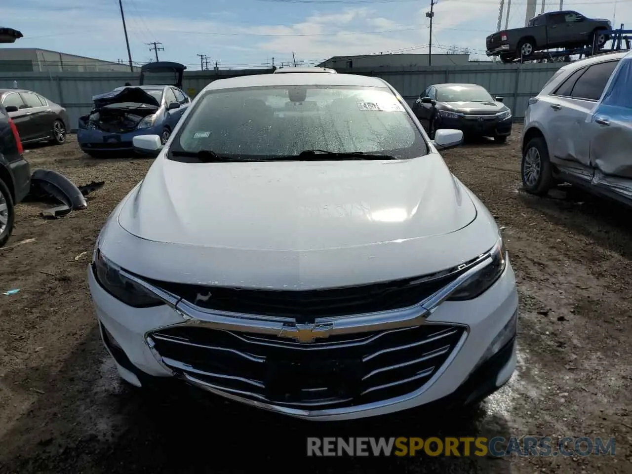5 Photograph of a damaged car 1G1ZD5ST5LF102291 CHEVROLET MALIBU 2020