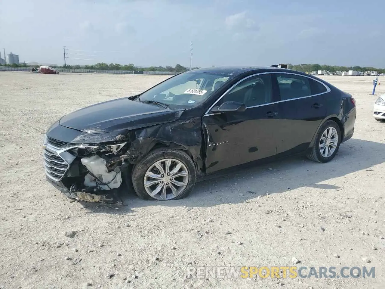 1 Photograph of a damaged car 1G1ZD5ST5LF103165 CHEVROLET MALIBU 2020