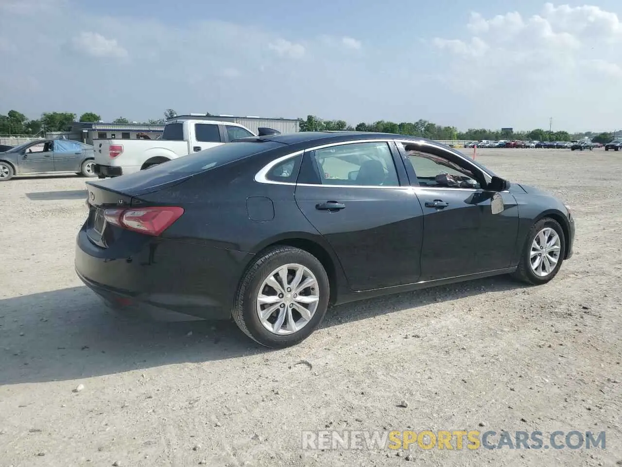 3 Photograph of a damaged car 1G1ZD5ST5LF103165 CHEVROLET MALIBU 2020