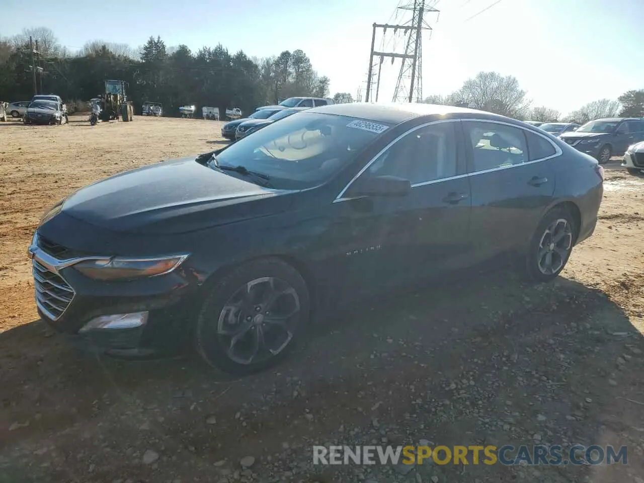 1 Photograph of a damaged car 1G1ZD5ST5LF106034 CHEVROLET MALIBU 2020