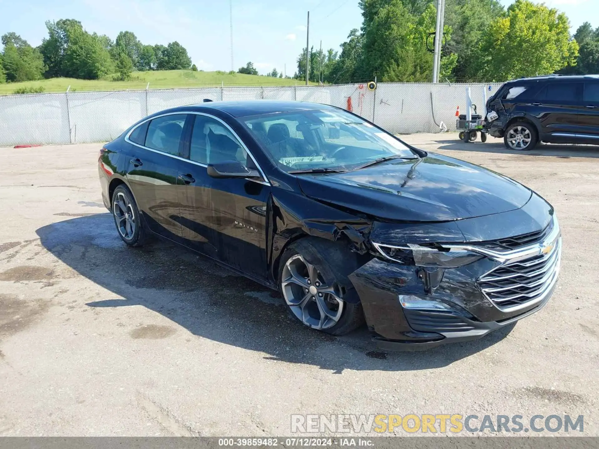 1 Photograph of a damaged car 1G1ZD5ST5LF107541 CHEVROLET MALIBU 2020