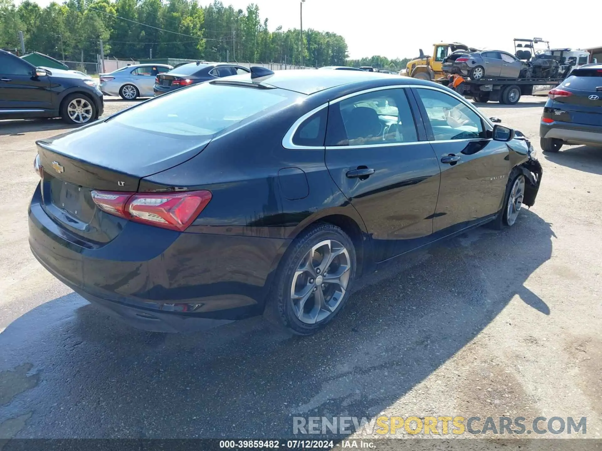 4 Photograph of a damaged car 1G1ZD5ST5LF107541 CHEVROLET MALIBU 2020