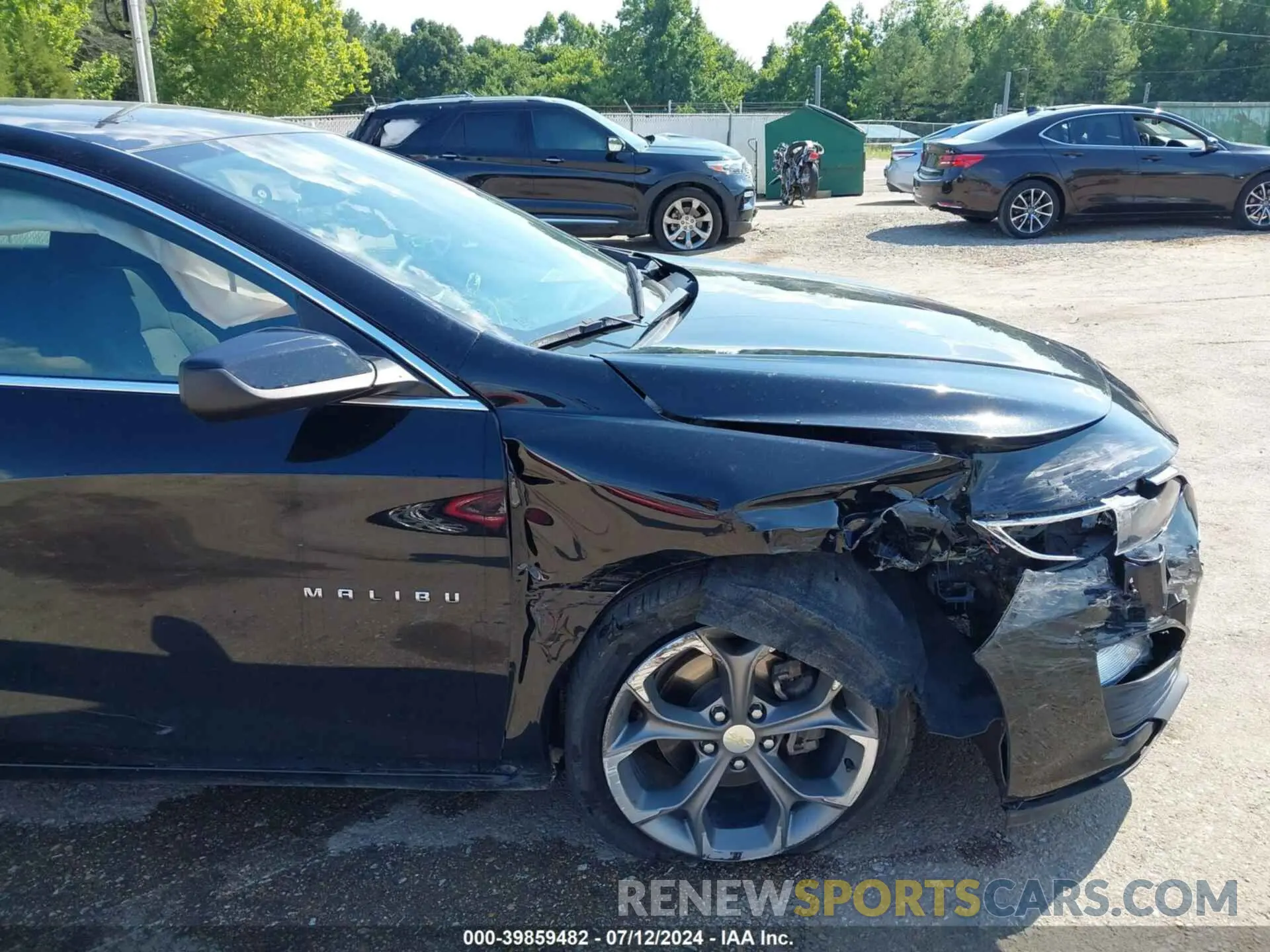 6 Photograph of a damaged car 1G1ZD5ST5LF107541 CHEVROLET MALIBU 2020