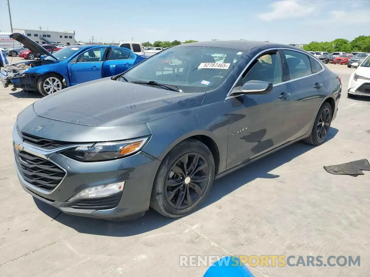 1 Photograph of a damaged car 1G1ZD5ST5LF109869 CHEVROLET MALIBU 2020