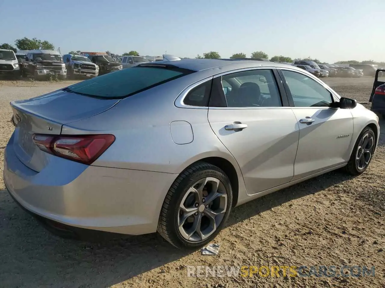 3 Photograph of a damaged car 1G1ZD5ST5LF110505 CHEVROLET MALIBU 2020