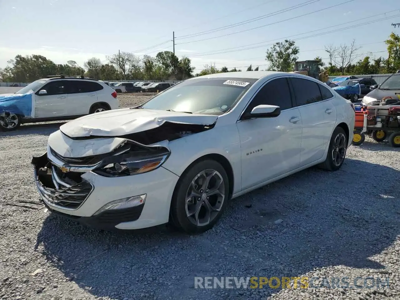 1 Photograph of a damaged car 1G1ZD5ST5LF111962 CHEVROLET MALIBU 2020