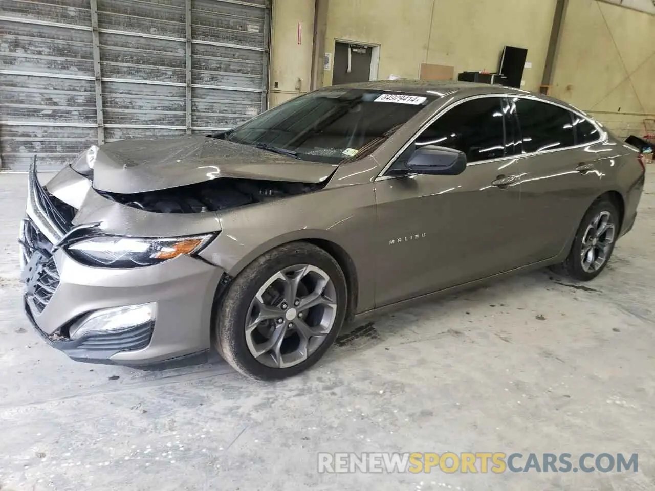 1 Photograph of a damaged car 1G1ZD5ST5LF117034 CHEVROLET MALIBU 2020