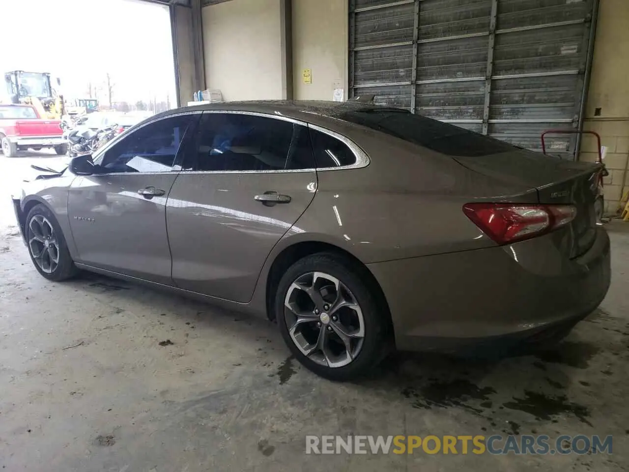 2 Photograph of a damaged car 1G1ZD5ST5LF117034 CHEVROLET MALIBU 2020
