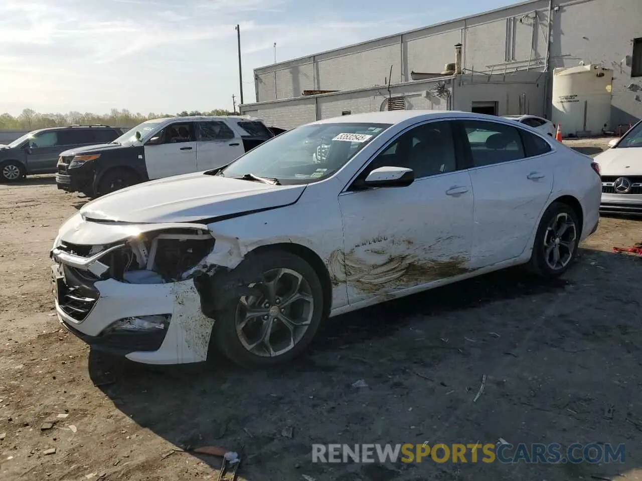 1 Photograph of a damaged car 1G1ZD5ST5LF124226 CHEVROLET MALIBU 2020
