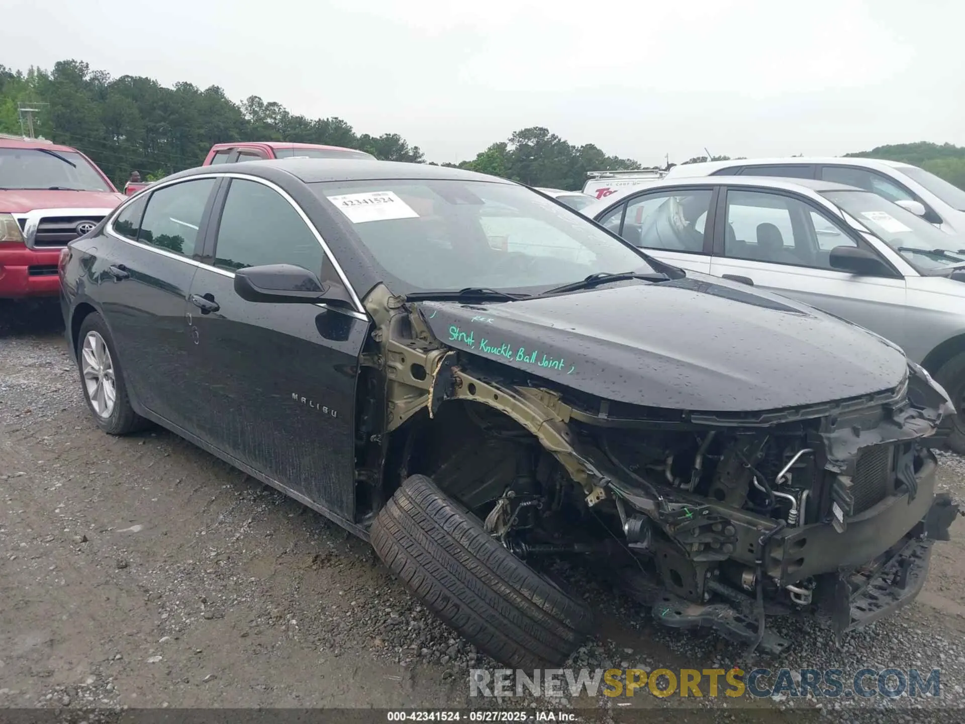13 Photograph of a damaged car 1G1ZD5ST5LF129054 CHEVROLET MALIBU 2020
