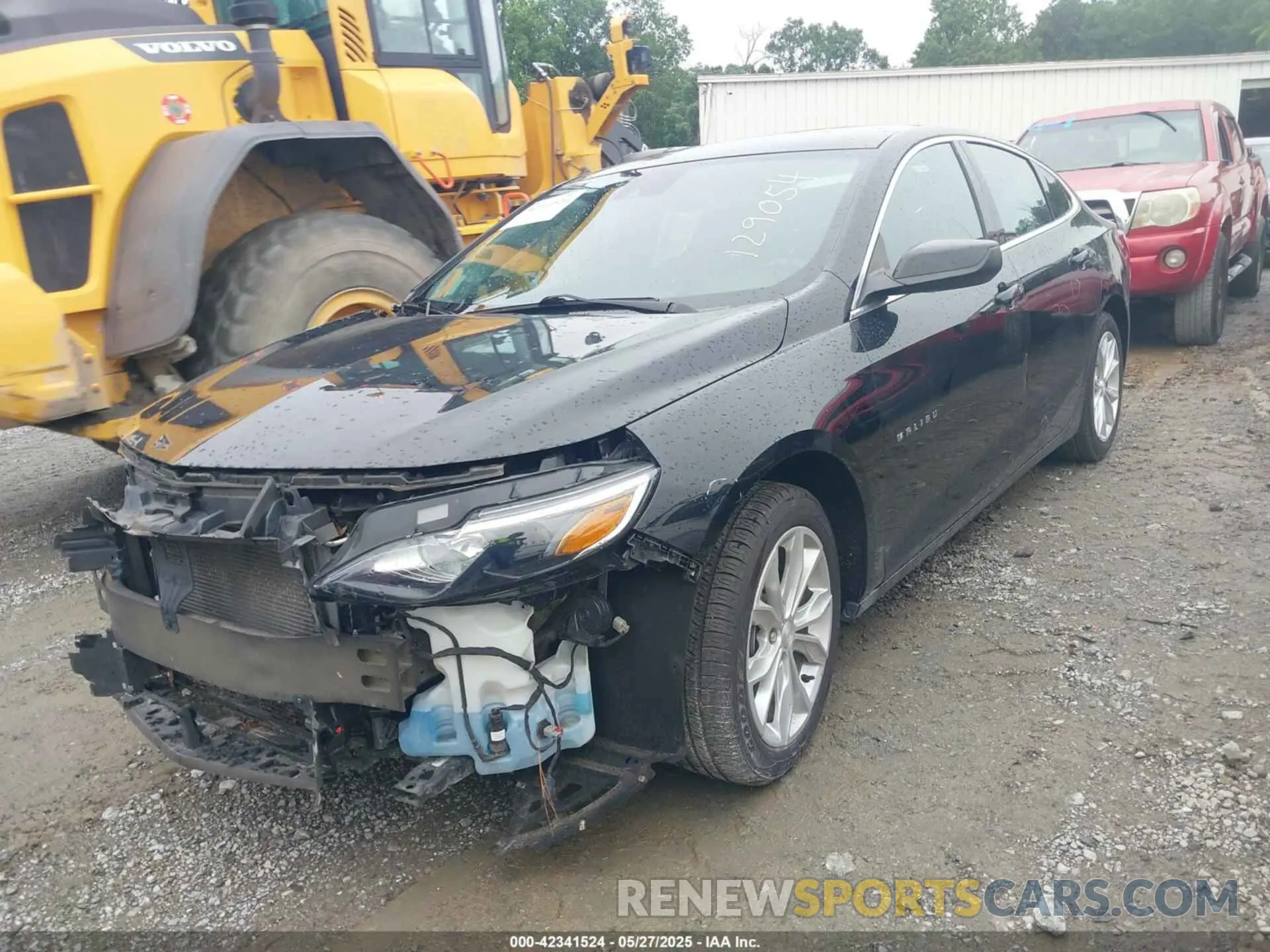 2 Photograph of a damaged car 1G1ZD5ST5LF129054 CHEVROLET MALIBU 2020