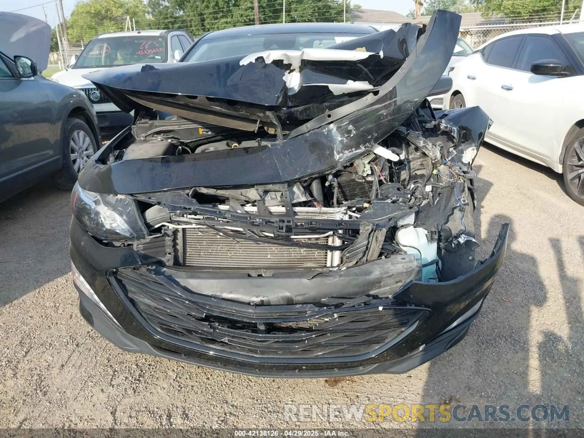 13 Photograph of a damaged car 1G1ZD5ST5LF153922 CHEVROLET MALIBU 2020