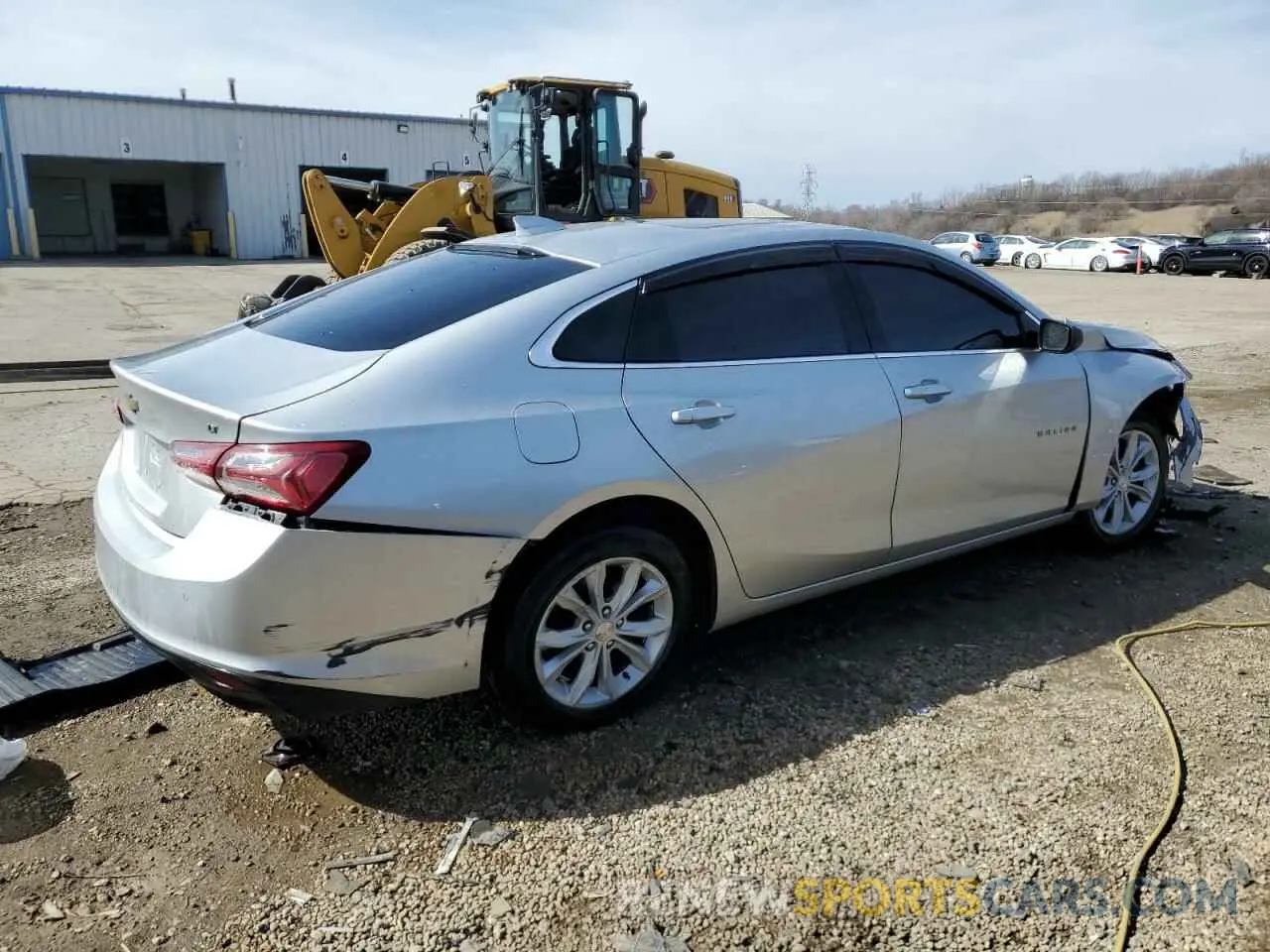 3 Photograph of a damaged car 1G1ZD5ST5LF154374 CHEVROLET MALIBU 2020
