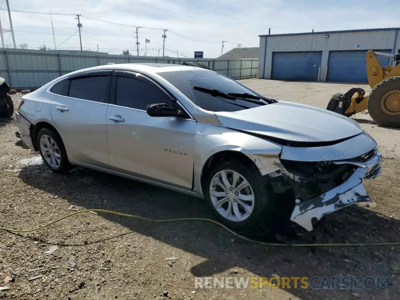 4 Photograph of a damaged car 1G1ZD5ST5LF154374 CHEVROLET MALIBU 2020