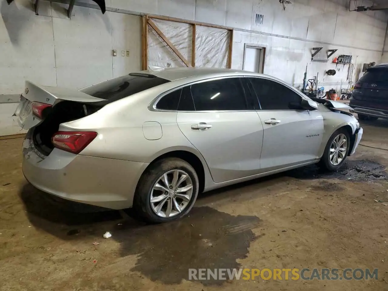 3 Photograph of a damaged car 1G1ZD5ST6LF001552 CHEVROLET MALIBU 2020