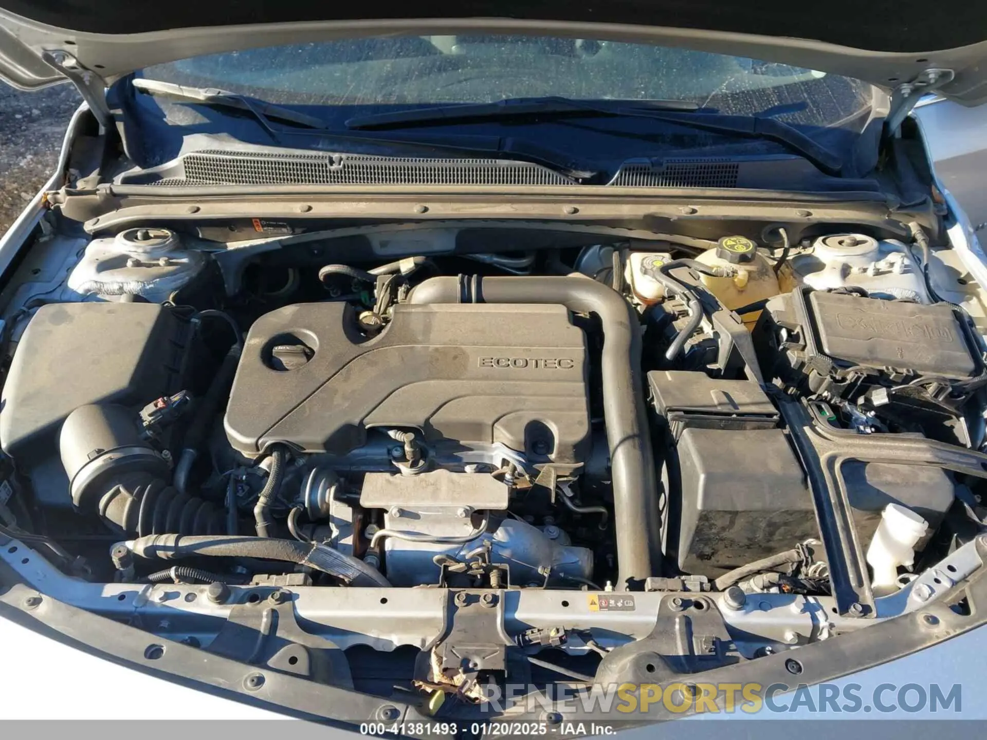 10 Photograph of a damaged car 1G1ZD5ST6LF011708 CHEVROLET MALIBU 2020
