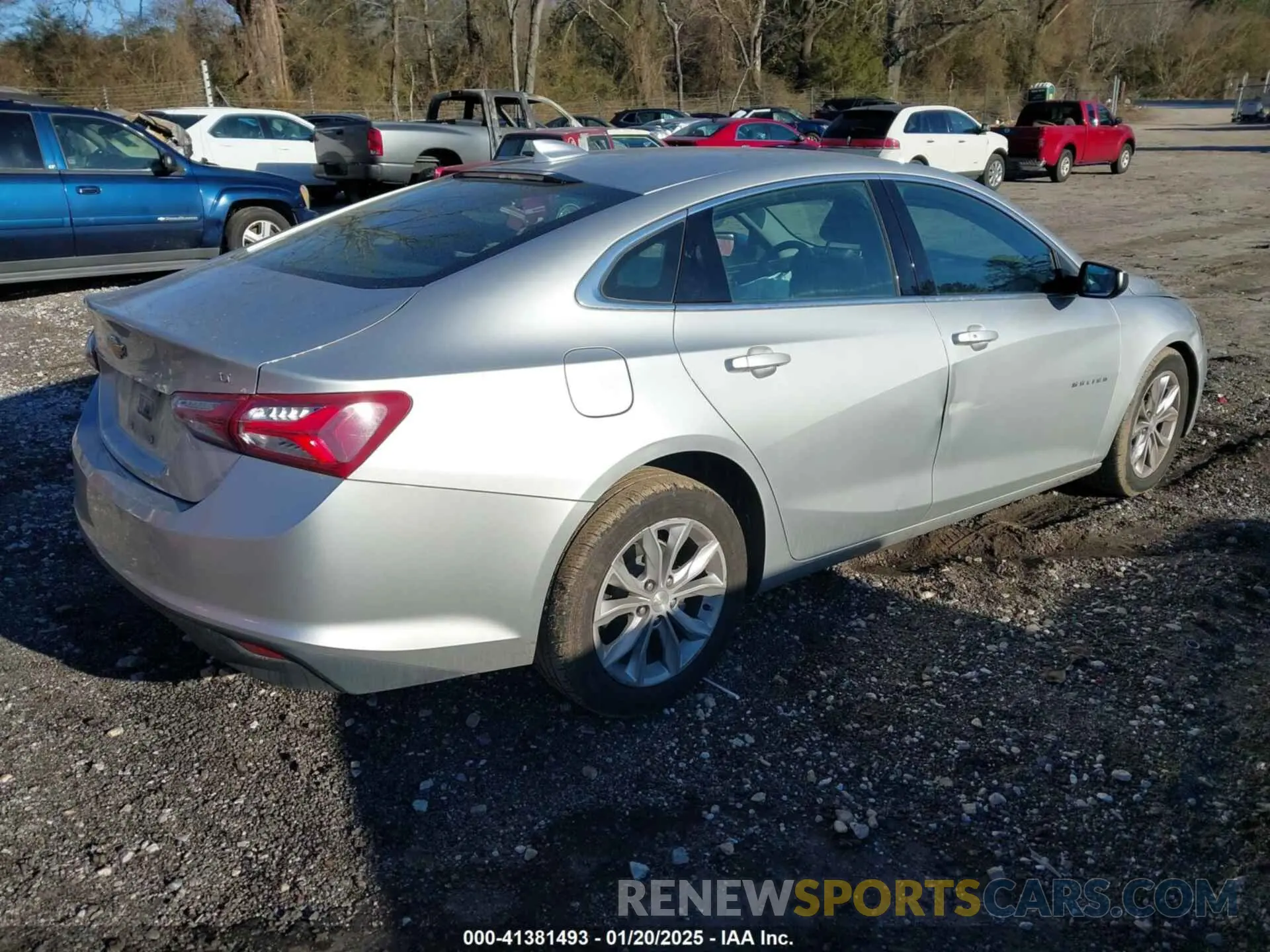 4 Photograph of a damaged car 1G1ZD5ST6LF011708 CHEVROLET MALIBU 2020